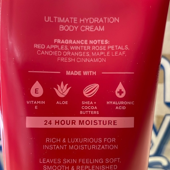 Bath & Body Works Winter Candy Apple Body Cream- 8 oz Bottle - Picture 5 of 11